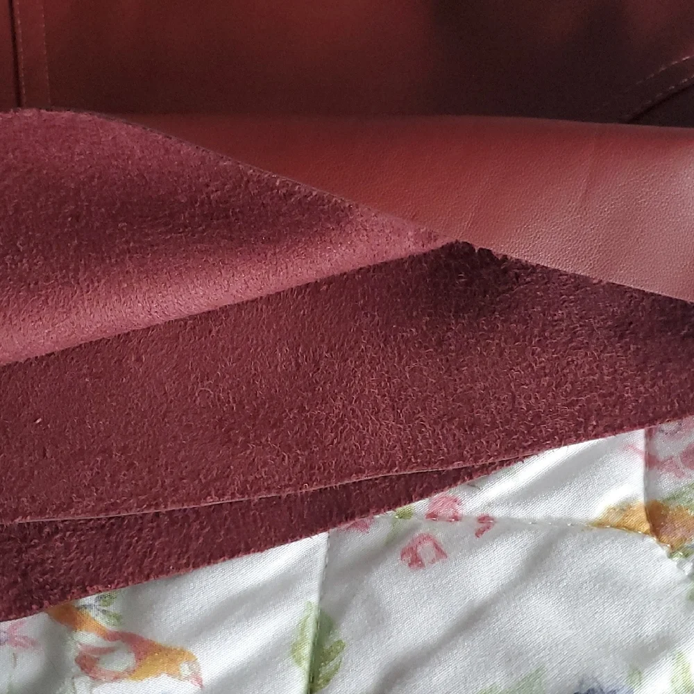 Zara Elegant Burgundy Women's Skirt M - Picture 6 of 6